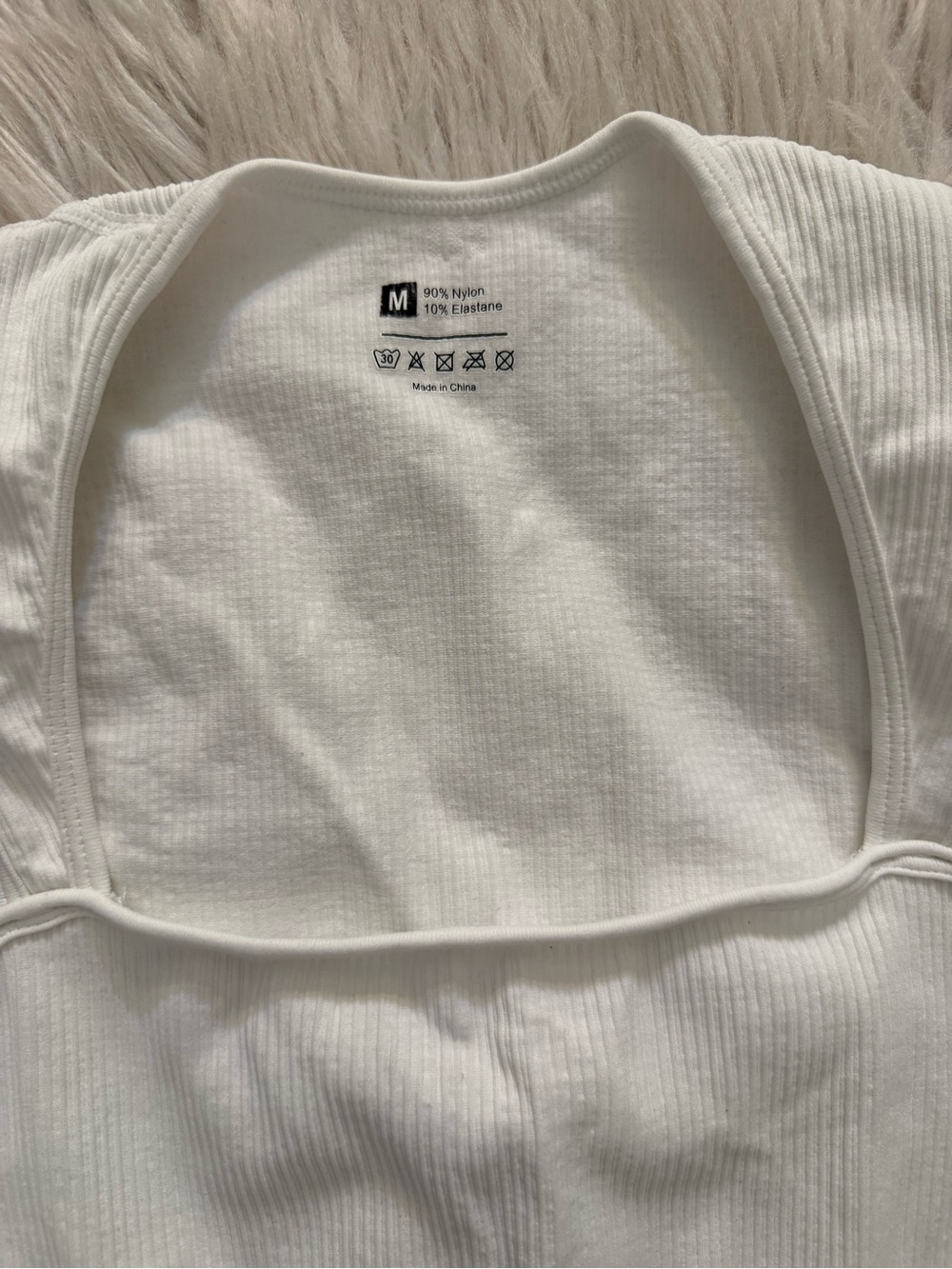 White bodysuit - Picture 4 of 6